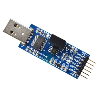 Chips de conversão USB TTL USB para serial UART módulo de Tensão de isolamento, isolamento de sinal de 5V/3,3 V Dual CP2102/CH340C/FT232RL
