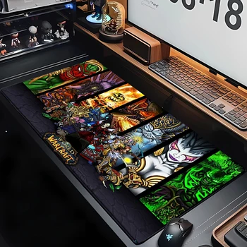 World Of Warcraft Mouse Pad Computador Portátil Esteira do Rato 400x900 Mousepad Teclados Tapete de Mesa de Jogos Mesa de Tapetes de Bloqueio de Borda