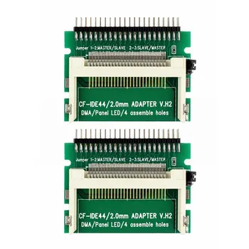 2X Compact Flash Cf Cartão de Ide 44Pin 2mm Masculino de 2,5 Polegadas de Hdd Bootável Conversor Adaptador