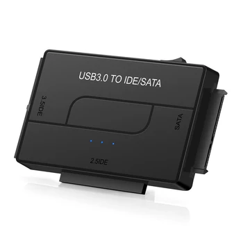 Zilkee Ultra Conversor de Recuperação de USB 3.0, Sata HDD SSD, Disco Rígido, Unidade de Transferência de Dados Conversor SATA Cabo Adaptador