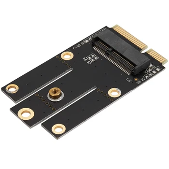 2X M. 2 NGFF Para Mini PCI-E Conversor Adaptador Para M. 2 Wifi Wlan Bluetooth Cartão de AX200 9260 8265 8260 Para o Portátil
