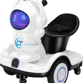 Perambulator 11 1 A 3 Anos De Idade Elétrico Espaço Deriva Carro De Carga Pode Sentar Brinquedo De Controle Remoto De Carro