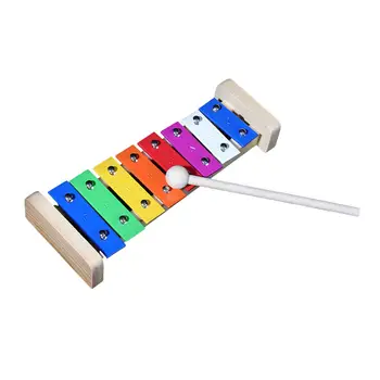 8 Nota Glockenspiel Xilofone para Crianças para Jogadores Iniciantes Crianças e Adultos