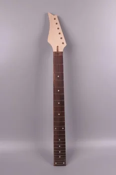 Yinfente Esquerda Maple Guitarra Elétrica Pescoço 27 polegadas 24Fret em Rosewood Barítono Pescoço