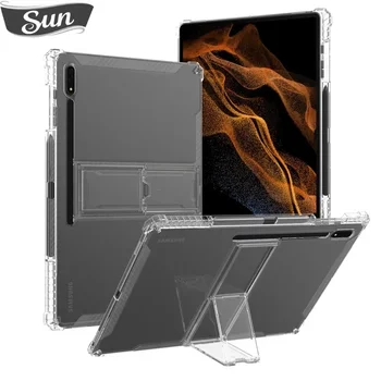 Claro Case Para Samsung Galaxy Tab A9+ 2023 S7 S8 S9 11 S9FE MAIS 12.4 S9 Ultra 14.6