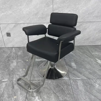 Projetado Vestir Barbeiro Cadeiras De Luxo, Mulher De Equipamentos De Maquiagem Barbeiro Cadeira De Beleza Cadeira Silla Barbero Decorativa Da Casa