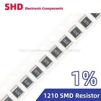 100PCS 1% 1210 Resistor SMD 0R ~ 10M 1/2W 1 10 100 150 220 330 470 510 680 910 Ohm Ω 1K 2.2 K 51 K 10K 100K 1R 10R 100R 220R 330R