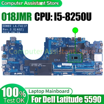 Para Dell Latitude 5590 Laptop placa-mãe DDM80 LA-F411P 018JMR SR3LB I5-8250U 100% a teste de Notebook placa-Mãe
